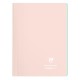 Spirálfüzet Clairefontaine Koverbook Blush A/4 80 lapos PP borítású vonalas púderrózsaszín