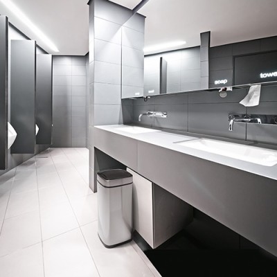 Szemetes Durable No touch szenzoros 21l rozsdamentes acél