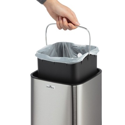 Szemetes Durable No touch szenzoros 6l rozsdamentes acél