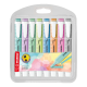 Szövegkiemelő Stabilo Swing Cool Pastel 8 db-os klt. (türkiz, lila, menta, lime, kék, narancs, málna, szürke)