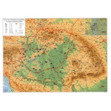 Tanuló munkalap A/4 Kárpát medence térképe