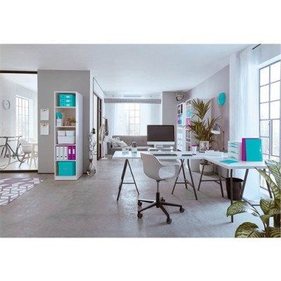 Tárolódoboz karton Esselte CLICK&STORE A/4 jégkék