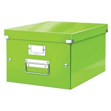 Tárolódoboz karton Esselte CLICK&STORE A/4 zöld