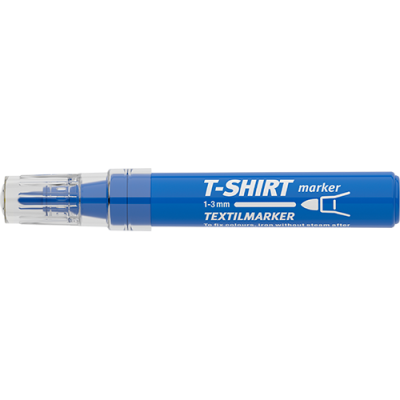 Textilmarker Ico T-Shirt kék