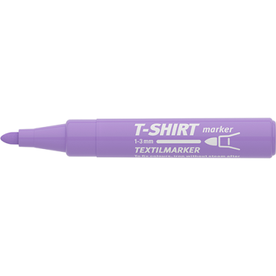 Textilmarker Ico T-Shirt lila