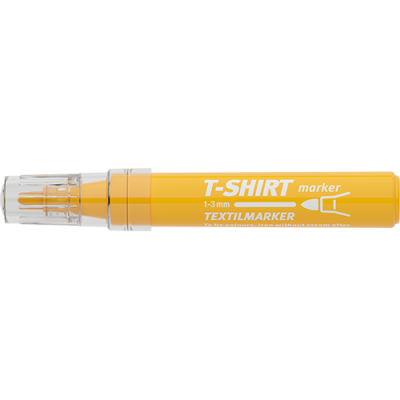 Textilmarker Ico T-Shirt sárga