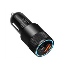 Töltő autós csatlakozó C típusú, USB