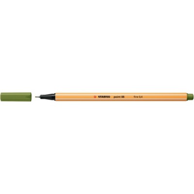 Tűfilc Stabilo Point 88 0,4 mm mohazöld 88/35