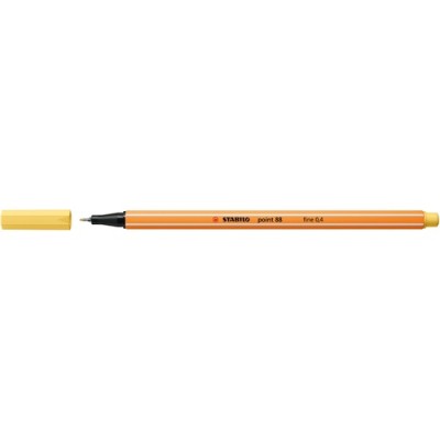 Tűfilc Stabilo Point 88 0,4 mm világossárga 88/23