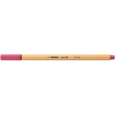 Tűfilc Stabilo Point 88 0,4 mm epervörös 88/49