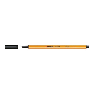 Tűfilc Stabilo Point 88 0,4 mm fekete 88/46