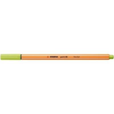 Tűfilc Stabilo Point 88 0,4 mm limezöld 88/14