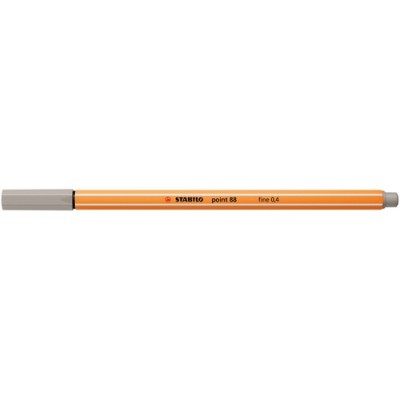 Tűfilc Stabilo Point 88 0,4 mm melegszürke 88/93