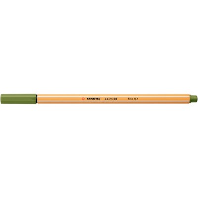 Tűfilc Stabilo Point 88 0,4 mm mohazöld 88/35