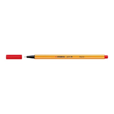 Tűfilc Stabilo Point 88 0,4 mm piros 88/40