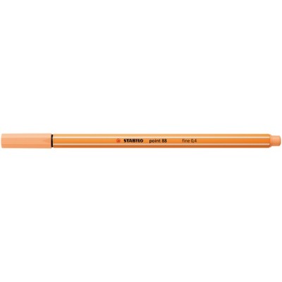 Tűfilc Stabilo Point 88 0,4 mm világos narancs 88/25