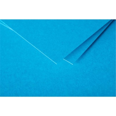 Üdvözlőkártya Clairefontaine Pollen 8,2x12,8 cm türkizkék