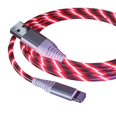USB töltő és adatátvivő kábel iPhone -hoz több színben
