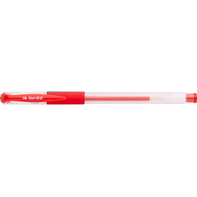 Zselés toll Gel-Ico D12 0,5 mm piros  -i