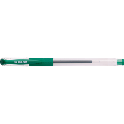 Zselés toll Gel-Ico D12 0,5 mm zöld  -i