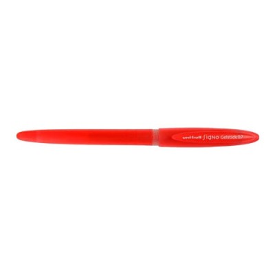 Zselés toll Uni UM-170 0,7 mm piros eldobható